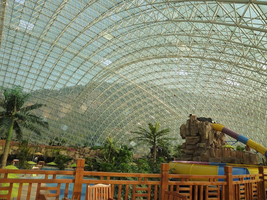 河东游乐场网架